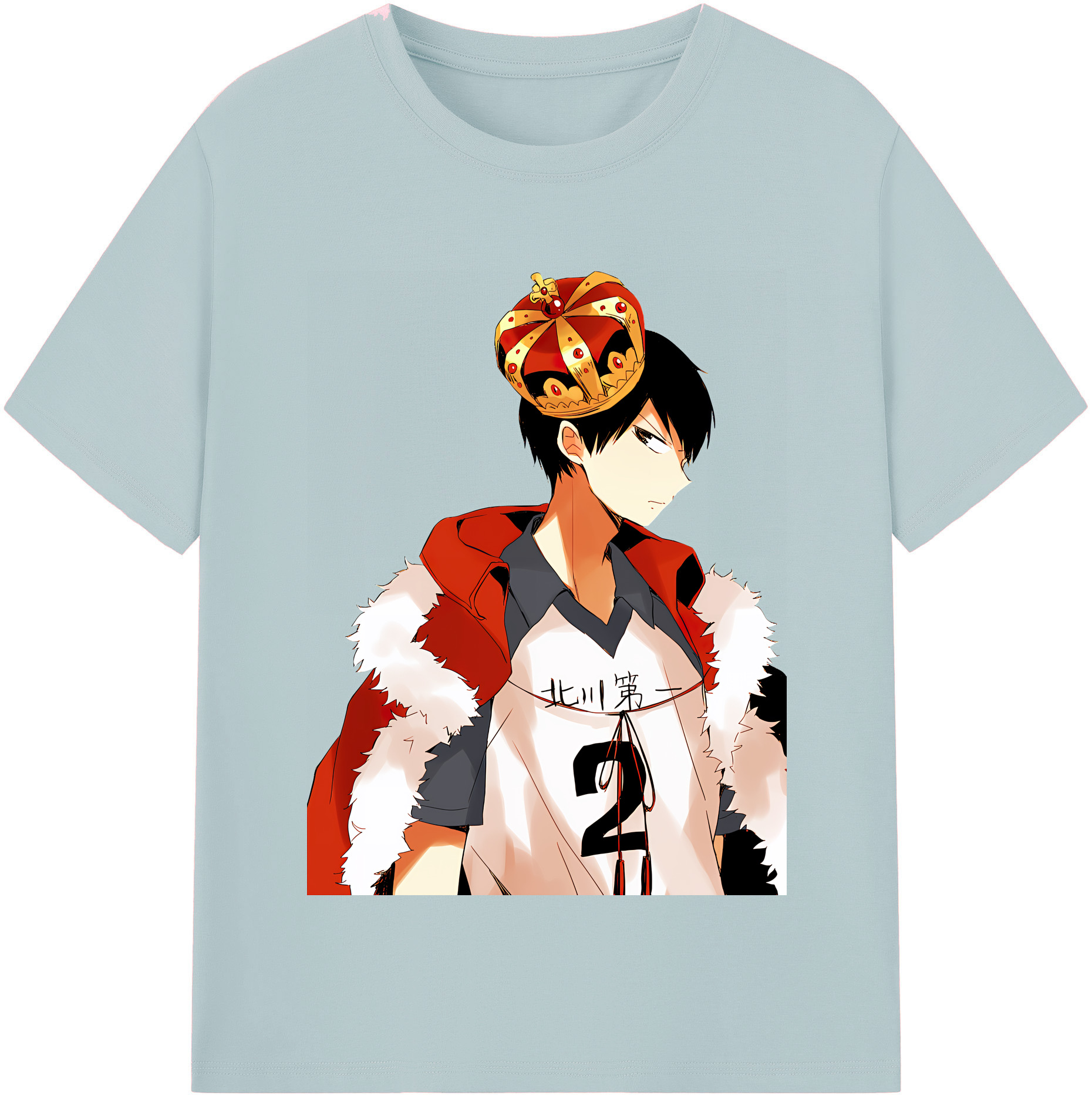 （画像用） ハイキュー!! Haikyu!! 綿100％半袖Tシャツ（フロントプリント）